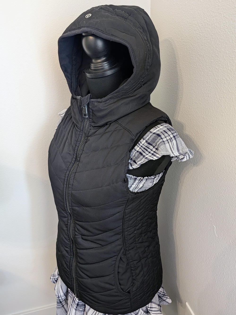 Lululemon Down Reversible Hooded Vest Size 2